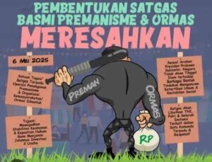 Satgas Anti Premanisme, Berantas Oknum Preman Resahkan Masyarakat