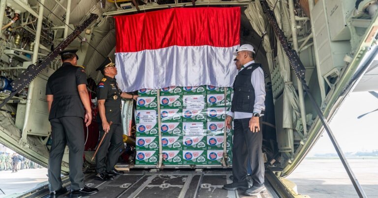 Indonesia Kirim Bantuan Kemanusiaan ke Gaza Via Jalur Udara