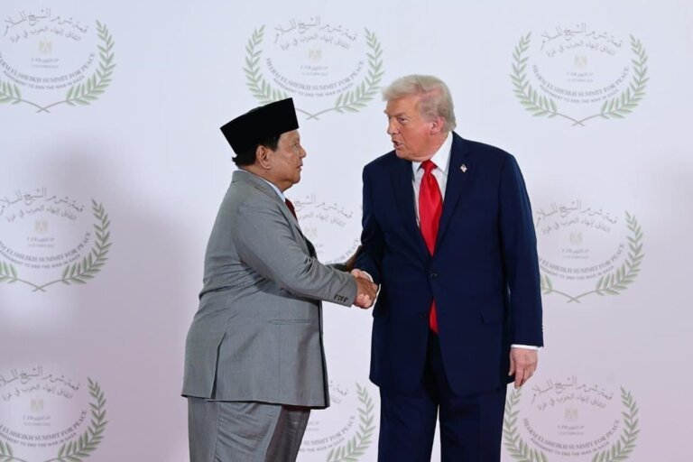 Pujian dari Pemimpin Dunia pada KTT Gaza Perkuat Citra Presiden Prabowo di Mata Dunia