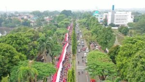 Pemuda dan Mahasiswa Gaungkan Persatuan Tanpa Provokasi dalam Kirab Merah Putih