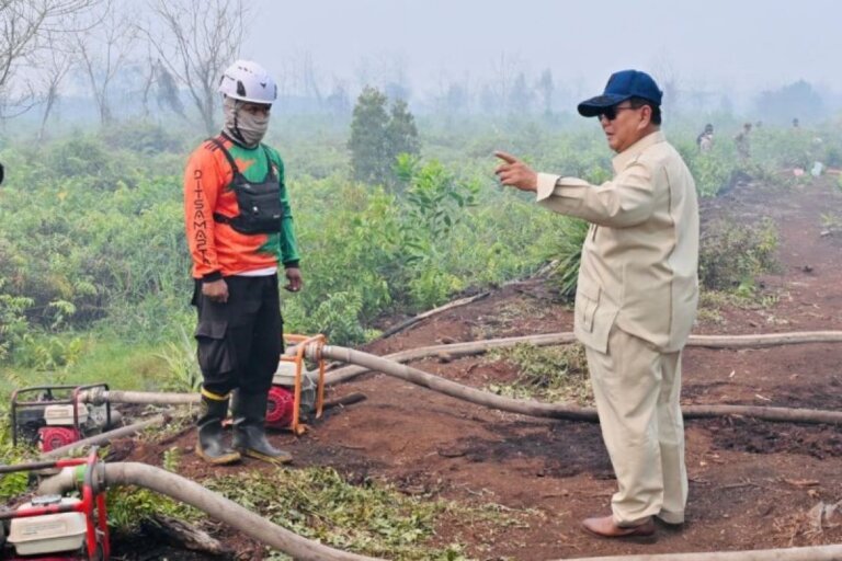 Prabowo Tegaskan Karhutla Bisa Dijerat sebagai Terorisme Ekologi